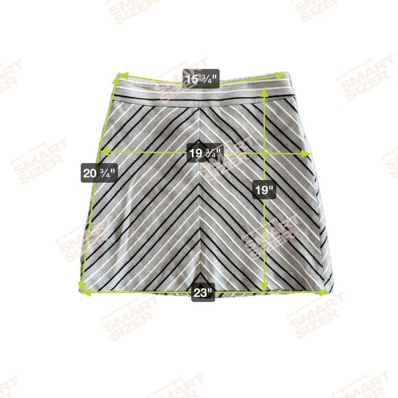 Ann Taylor Loft Skirt Womens 8 NEW A Line Woven Preppy Academia Tweed Retro 70s‎ - Picture 2 of 7